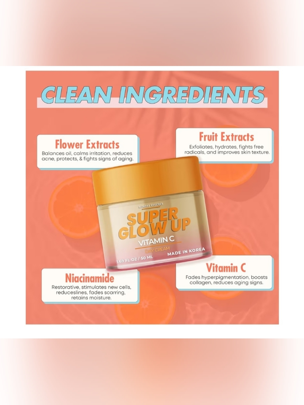 Sunday Essence Super Glow Up Vitamin C Day Cream - Picture 2 of 7